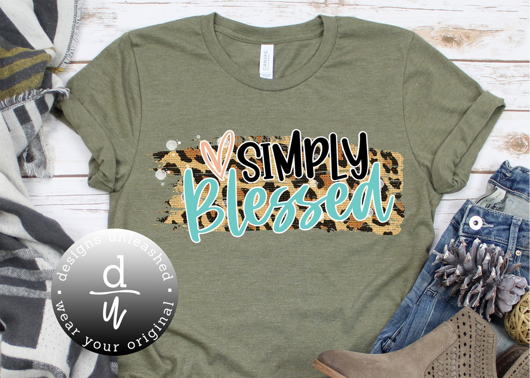 Simply Blessed (Full Color Design)